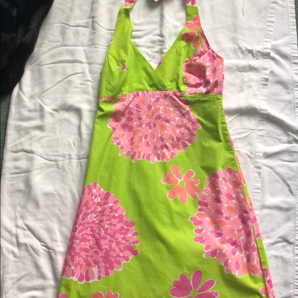 Lilly Pulitzer halter dress size 8